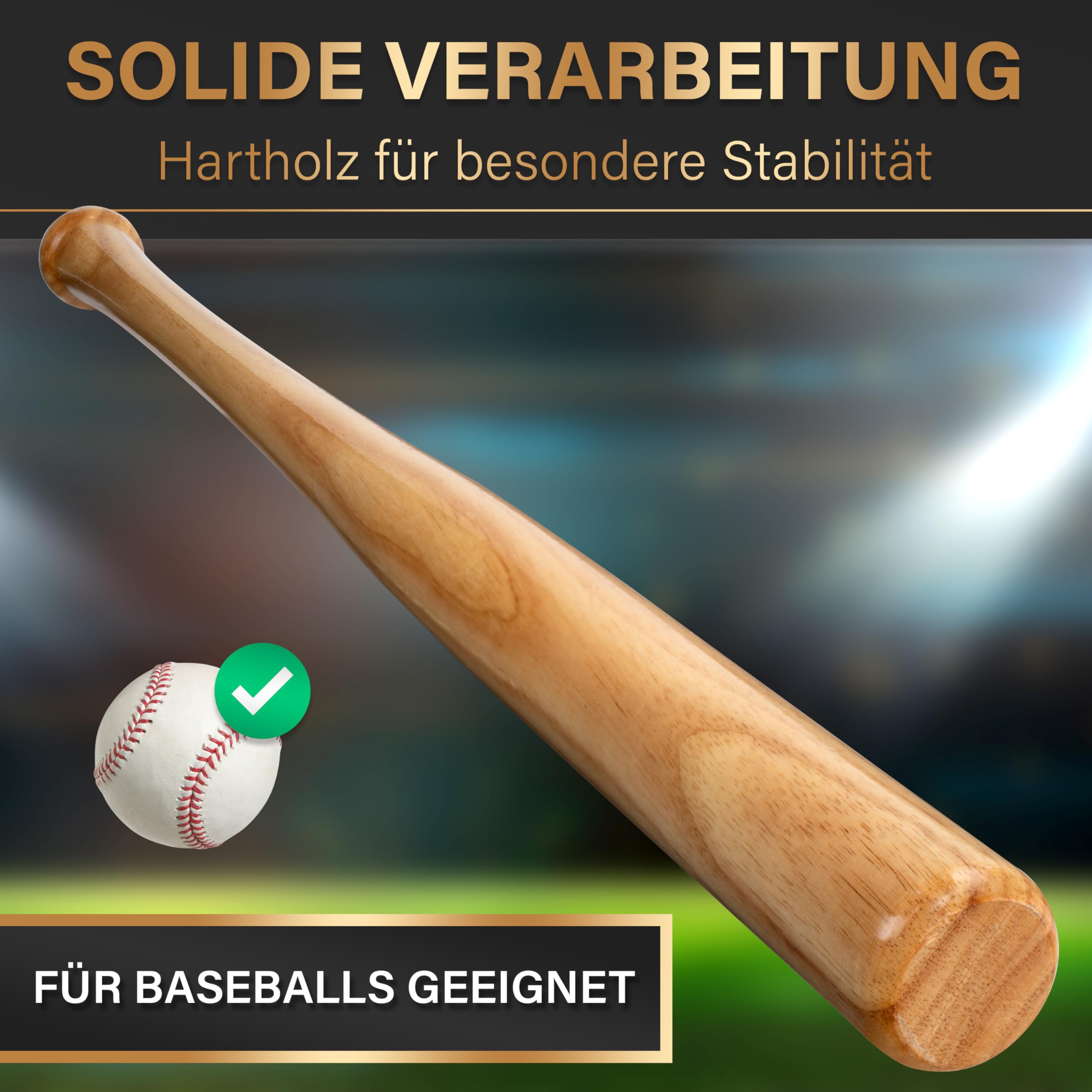 Arme A Bille Batte De Baseball Heldenwerk - Bois Ou