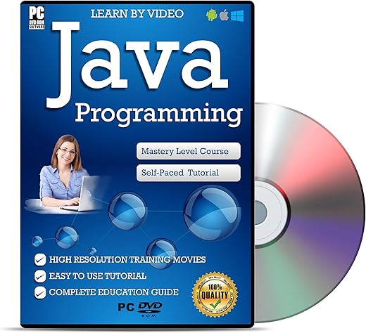 Learn Java Programming Basic to Advance Video Training (50+ Long Videos) DVD High Quality Videos in English | LIFETIME ACCESS