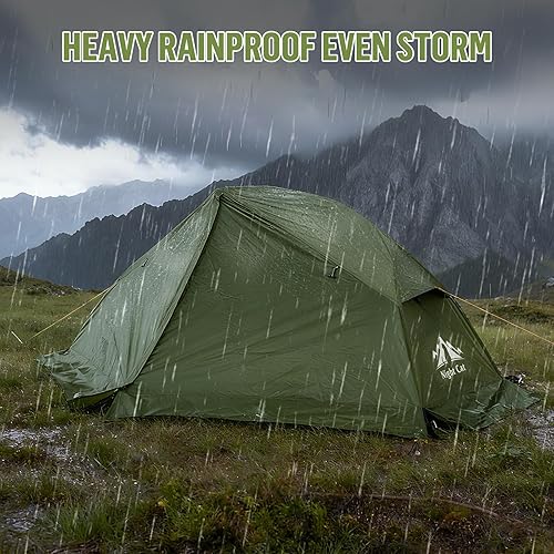 Miniatura 4 de Night Cat Tienda de campaña para 1 persona Tienda de senderismo ligera impermeable para cuna de adulto no incluida