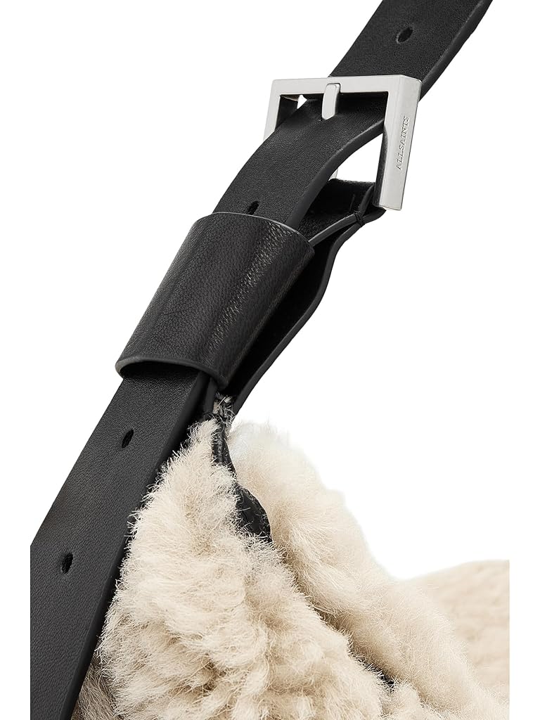 AllSaints Luna Shearling Shoulder