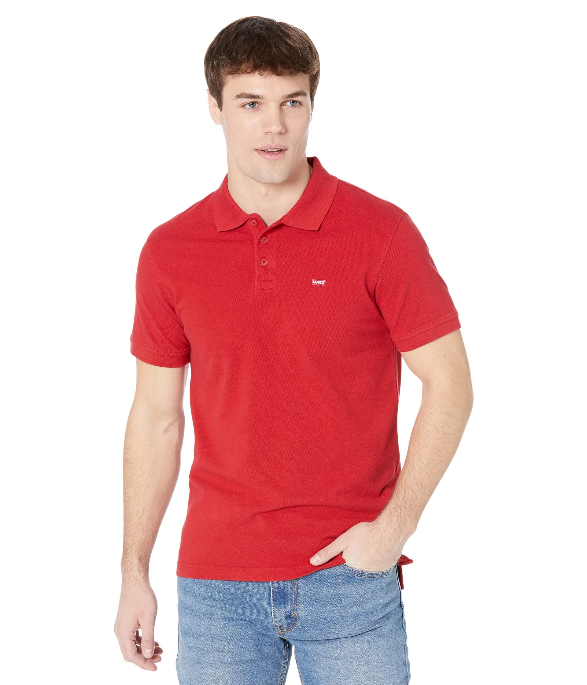 

                                                    Levi's Men's Housemark Polo, (New) Crimson, 3X-Lar