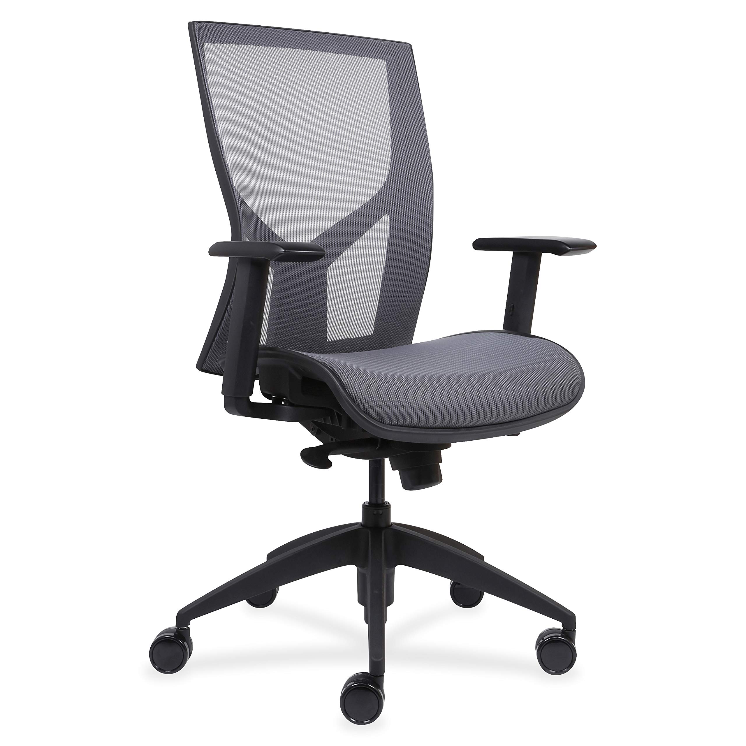 Lorell High-Back Chair with Mesh Back & Seat