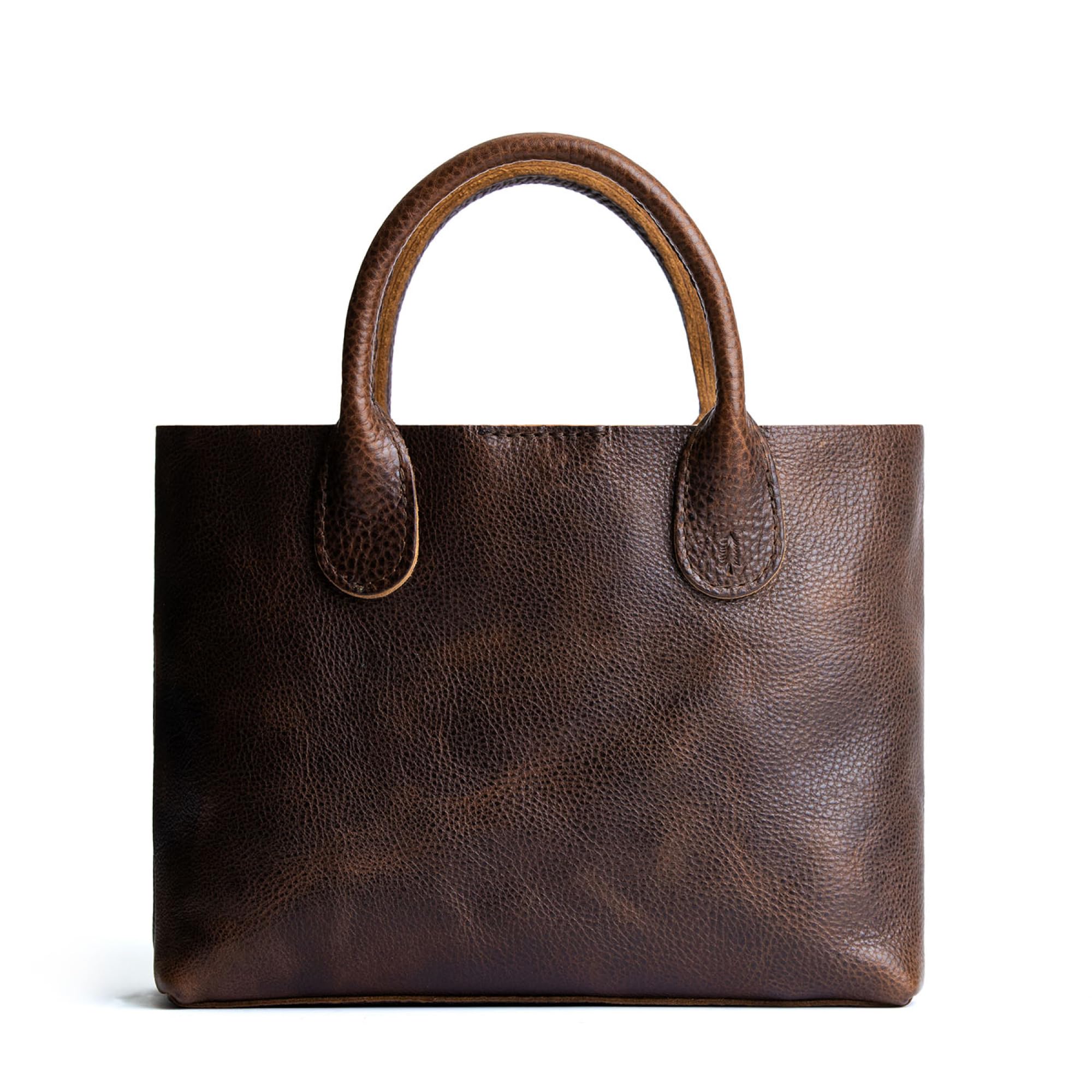 Portland Leather Goods Raindrop Crossbody Bag Leather Purse w Carrying Handles Handmade from the Finest Full-Grain Hides