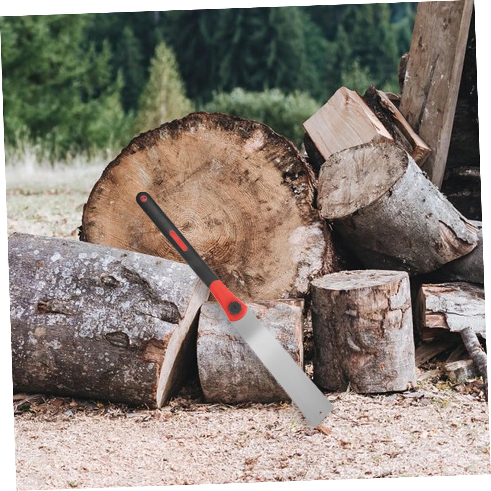 Seghetto a Doppia Lama per Legno, Denti Fini, 2 Lati | Sk5 e Pp, Taglio di Precisione, Uso Versatile in Falegnameria, Formato Mini per Lavori Artigianali