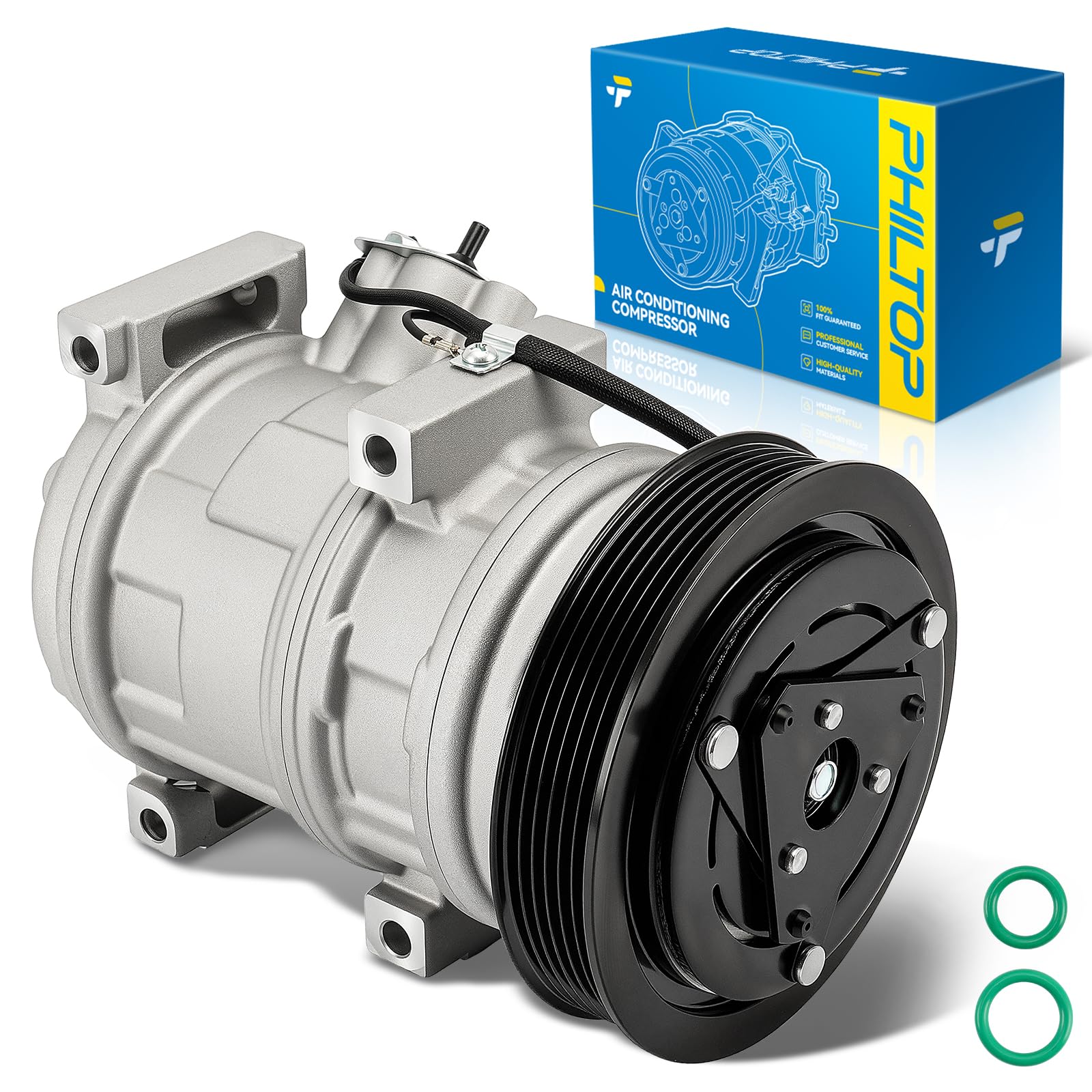 PHILTOP NEW AC Compressor for Honda Ridgeline 2009-2014