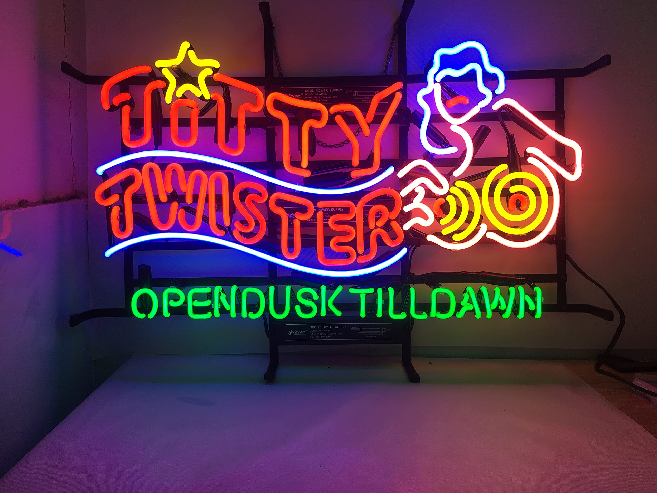 Amazon.co.jp: Neon Signs The Titty Twister バンパイア ビールバー