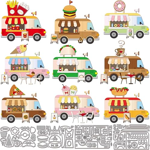 Vista 16 de GLOBLELAND Troqueles de corte de casa 3D Plantilla de plantilla de estampado de casa de acero al carbono Plantilla de corte de metal