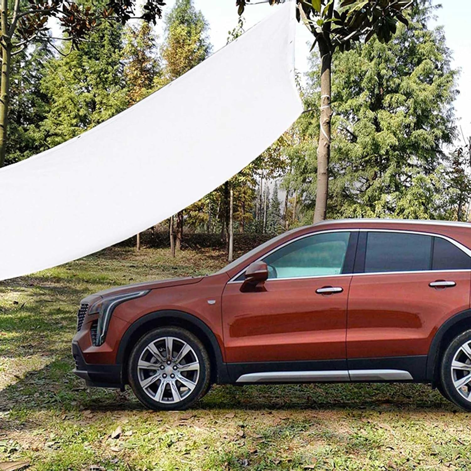 Jolan Shade Netting for Garden,Shade Cloth with Grommets 1×2m 2×3m 3×3m 3×4m 3×5m 3×6m 4×4m 4×5m,Breathable Shade Sail,White Sunblock Shade Net,Shade Mesh Tarp,Privacy Netting,White-2x3m(6.6 * 9.8ft)