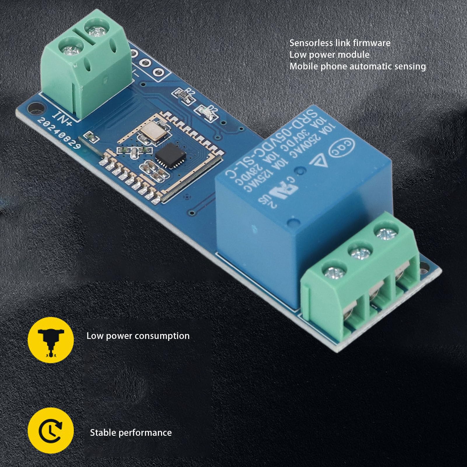 Bluetooth Relay Module, DC5-35V Mobile Phone Bluetooth Proximity Switch - Image 4