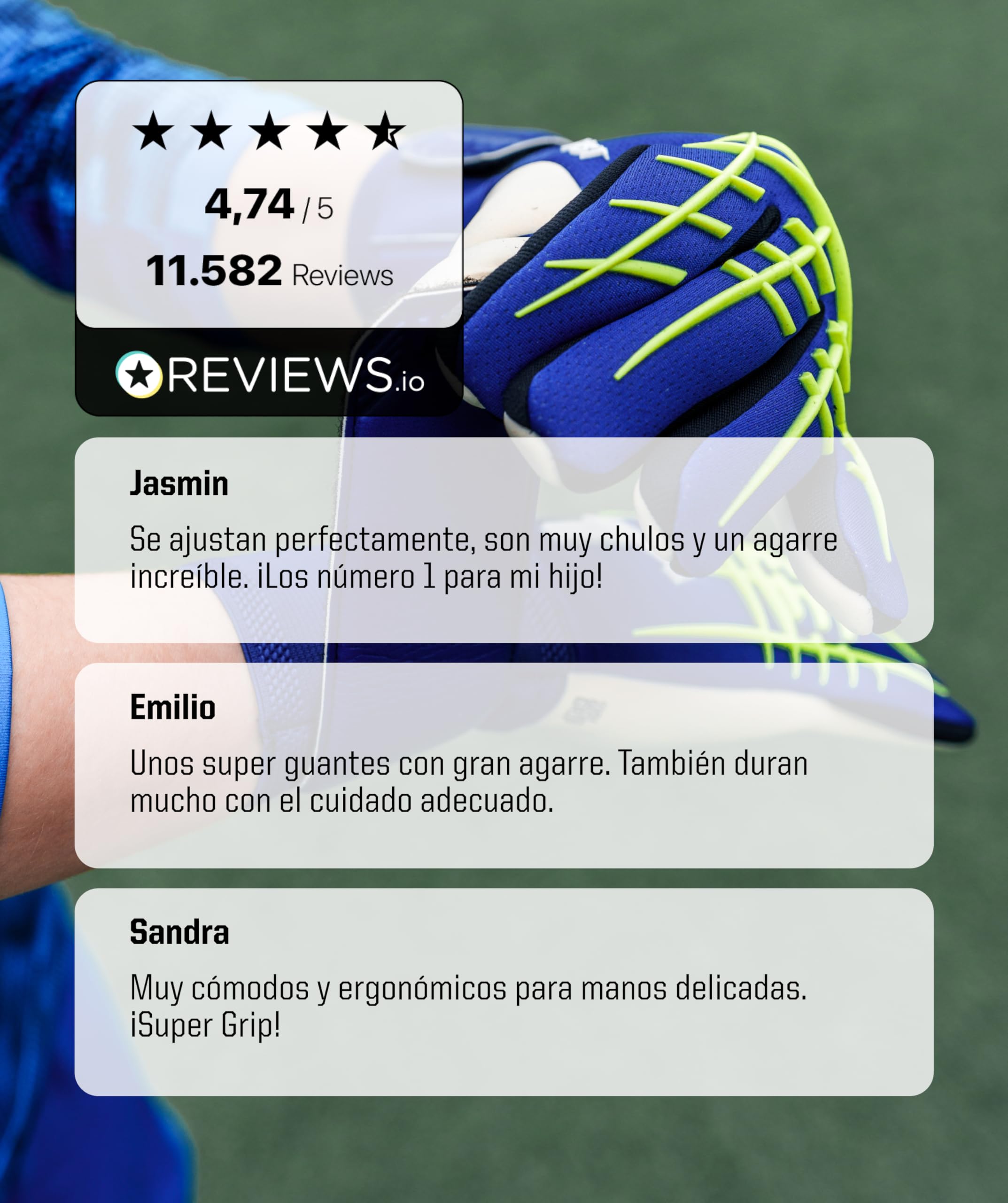 T1TAN Guantes de Portero Beast, para Adultos, Guantes de fútbol Unisex, Agarre Profesional de 4 mm, Tallas 6-11