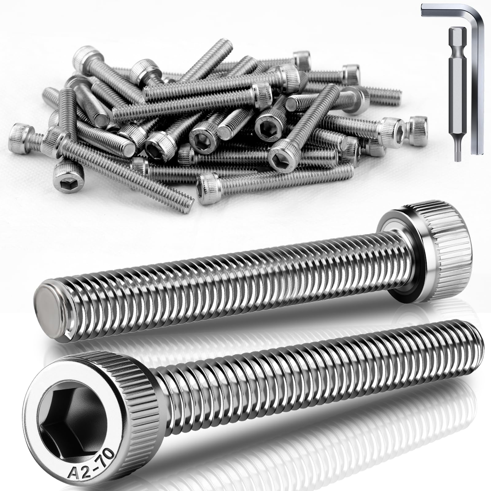 TXXATX M8 Screws Allen Socket Head Cap Screws M8x60 mm
