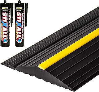Weather Defender Original Ultimate Garage Door Threshold Floor Seal 20'8" Including Two Adhesives