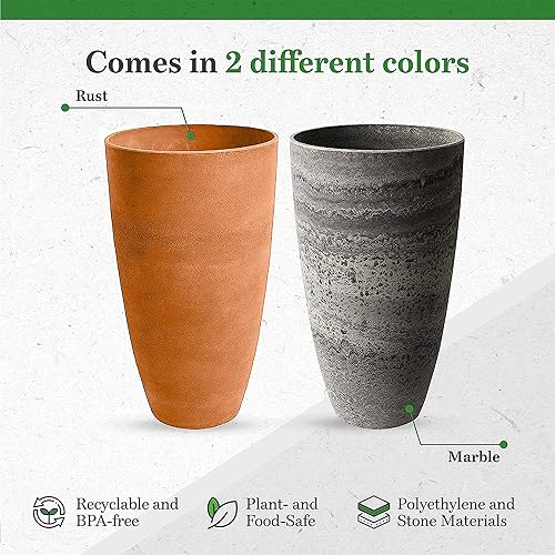 Miniatura 5 de Algreen Acerra - Maceta de compuesto resistente a la intemperie