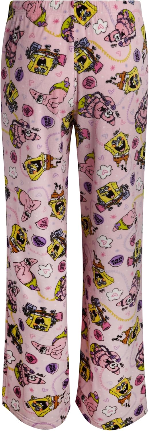 COCO BRANDS SpongeBob SquarePants Womens Pajama Pants - Soft Stretch PJ Pants Sleepwear for Women with Elastic Waist (S-XL) - Image 5