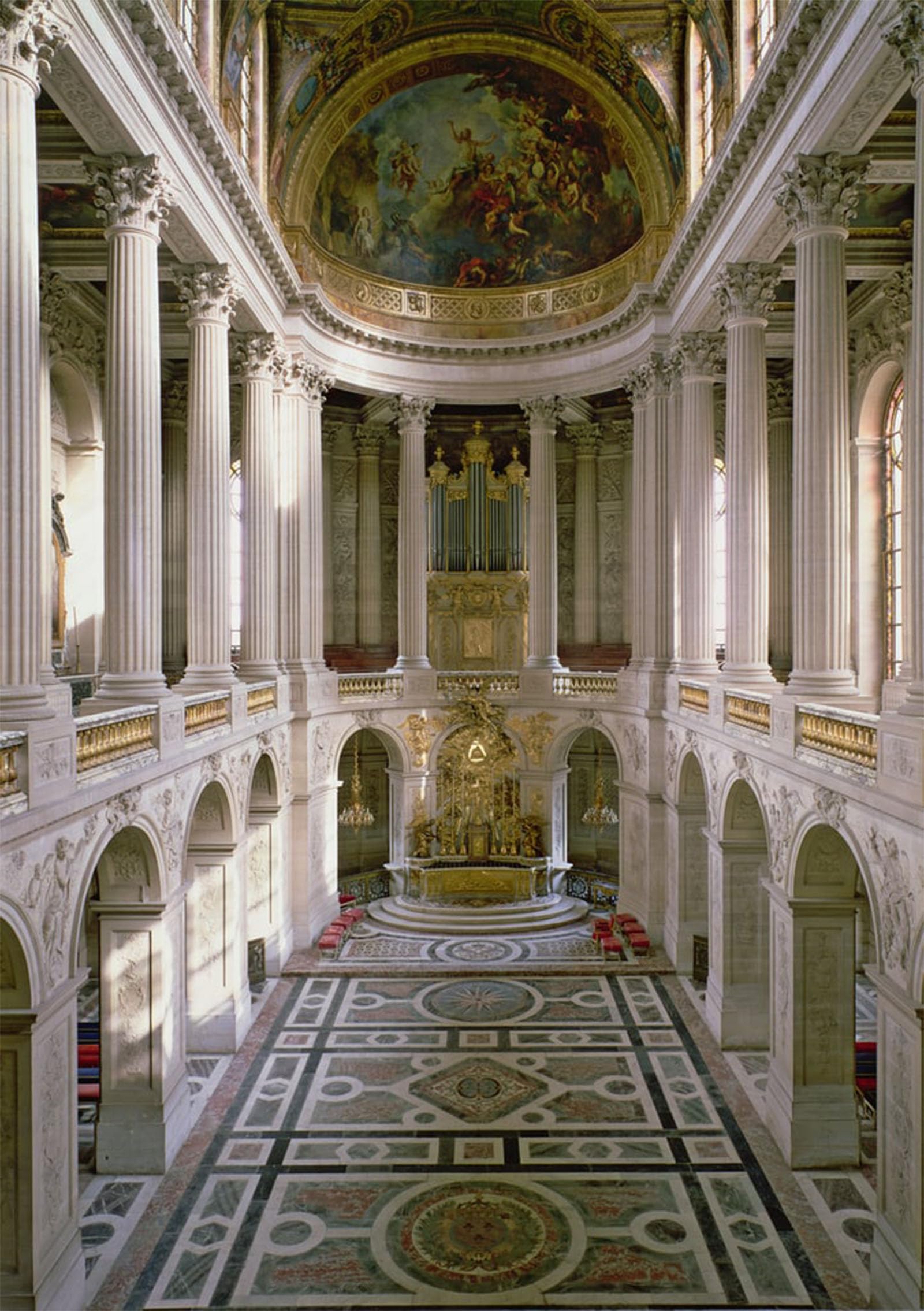 Image déco d'art murale la Chapelle Royale Mansart tableaux toile - 5