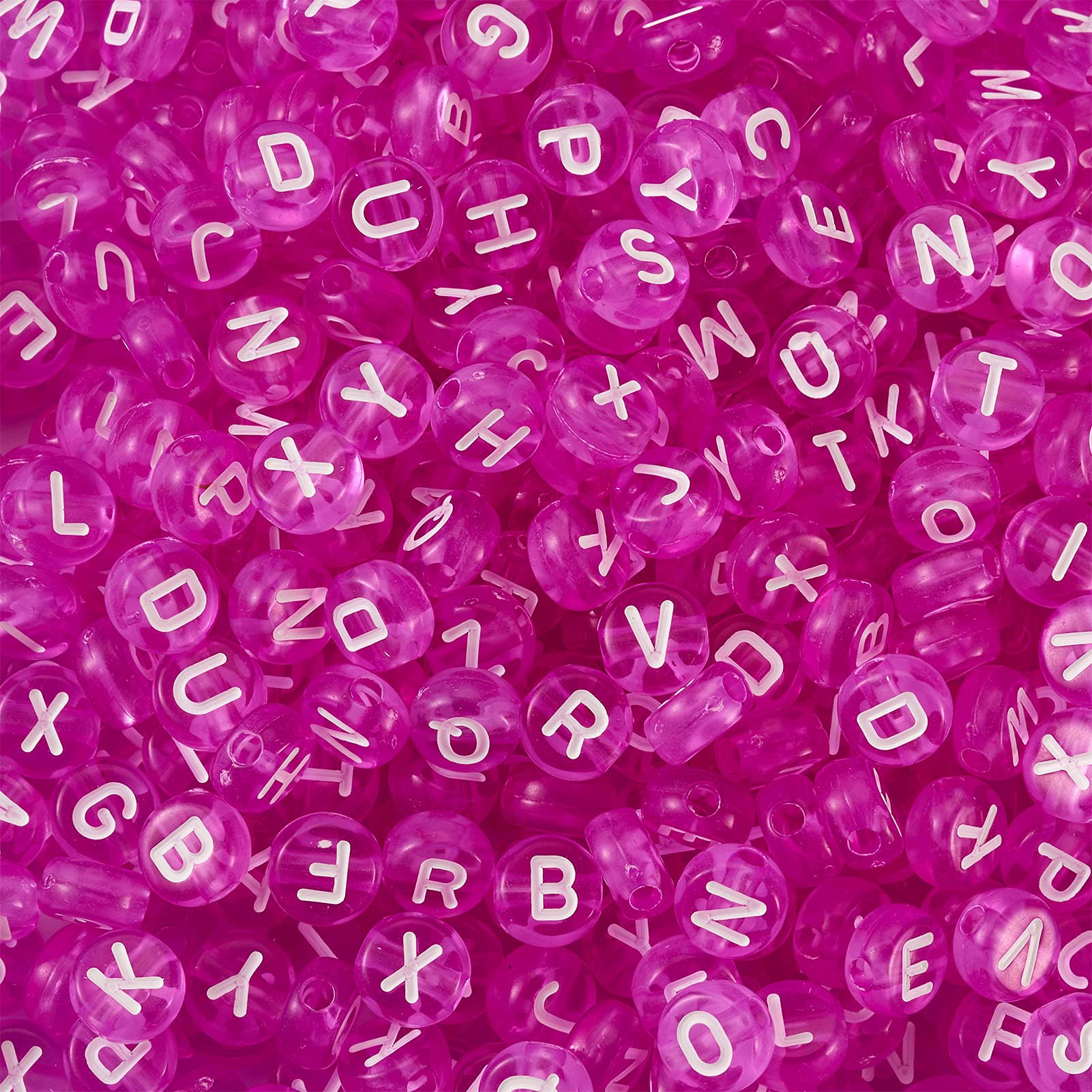 Perline Con Lettere In Silicone 12 Mm - Foto 6