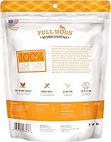Vista 2 de Full Moon - Golosinas naturales de grado humano para perros, palitos sabrosos de pollo esenciales, 24 onzas