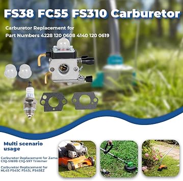Carburetor Replacement for Stihl HS45 Hedge Trimmer FS38 FC55 FS310 C1Q-S169B