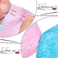 Vista 3 de MTLEE 200 horquillas para acolchar, coser en forma de U, pasadores de costura de acero inoxidable de 0.9 pulgadas de largo, doble costura, bloqueo