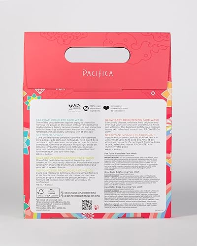 Vista 207 de Pacifica Lavado facial Sea Foam Mini tamaño de viaje, cuidado de la piel, limpiador espumoso suave diario, removedor de maquillaje, limpiador