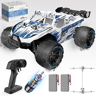 Sponsored You’re seeing this ad based on the product’s relevance to your search query.Learn more about this advertisement DEERC 9003E 1:14 RC All Terrain Cars, 40km/h High Speed Off-Road RC Truck, 4WD Remote Control Car with 2 Lithium Ion Batteries, Fast Monster Truck Toy for Kids and Adults