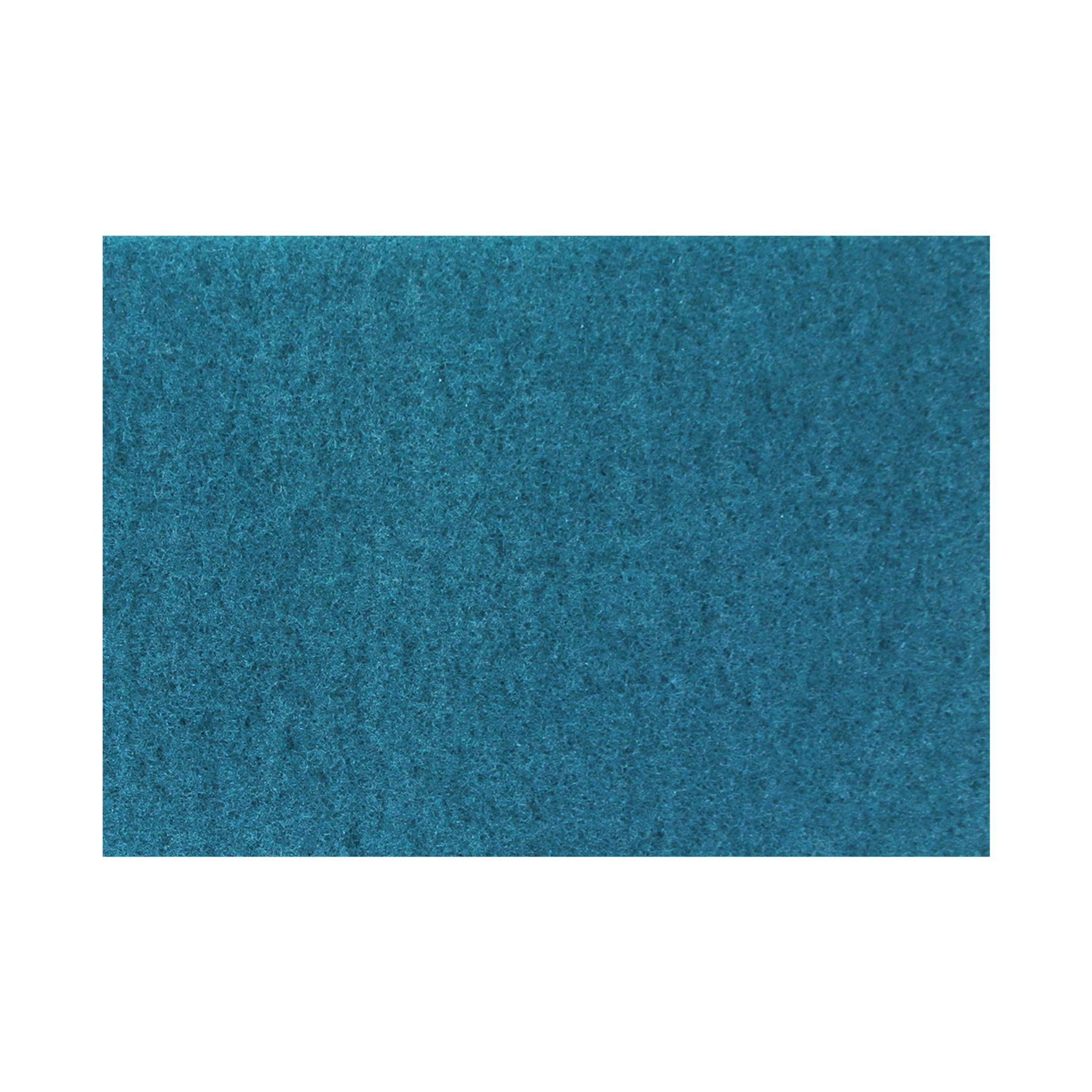 Americo Manufacturing 40041420 Blue Cleaner Floor Scrubbing Pad Rectangle (5 Pack), 14" x 20"