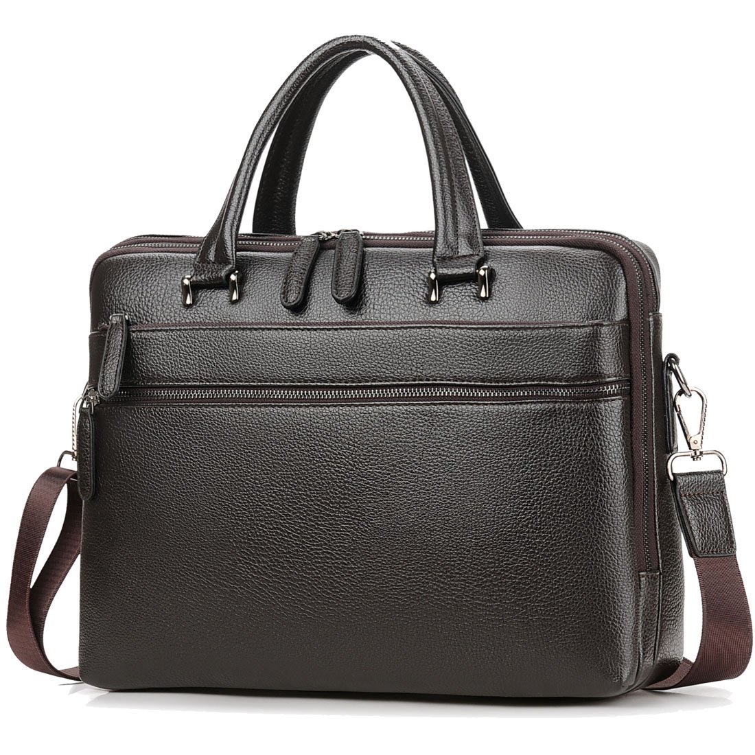 Buy Men Leather Briefcase Vintage Handbag Mens Briefcases for men