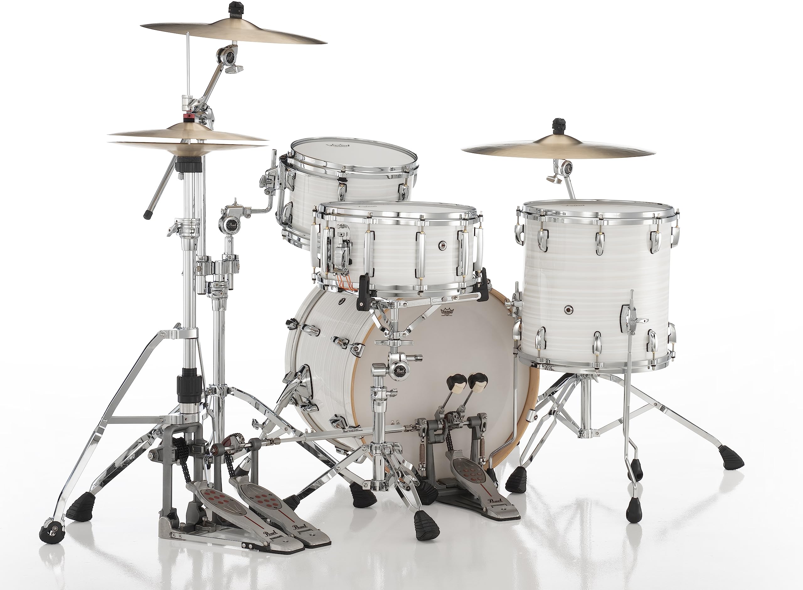 Pearl パンデイロ yumiy Amazon.com: Pearl Drum Set, White Ice Swirl (MMGC903XPL/C854