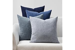 Topfinel Blue Grey Throw Pillows: Cozy Elegance for Your Home