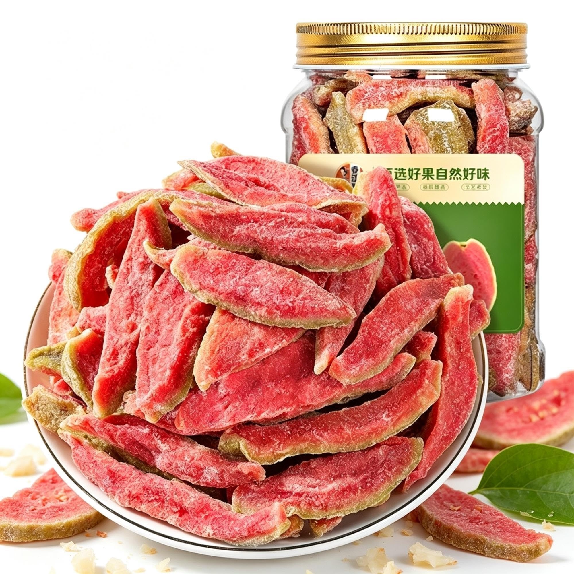 Goyave rouge séchée 250g tendre à mâcher