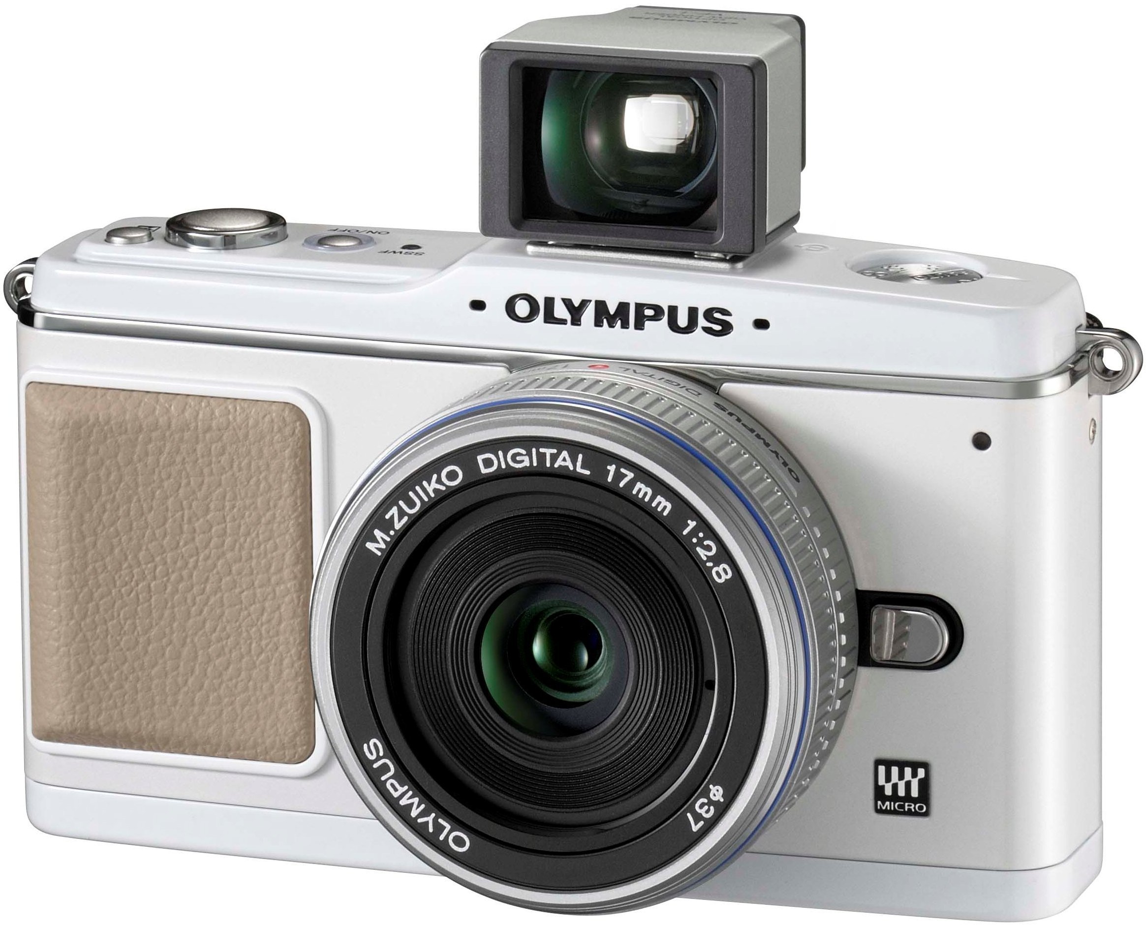Amazon | OLYMPUS ミラーレス一眼 E-P1 パンケーキキット ホワイト E 