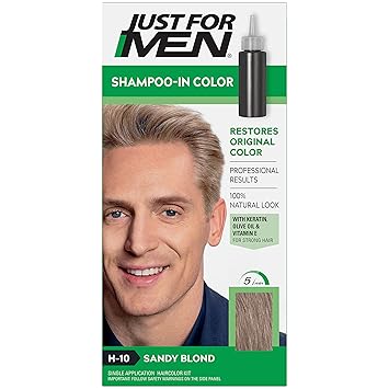 just for men hair color h-10 sandy blond 1 ea (pack of 8)
