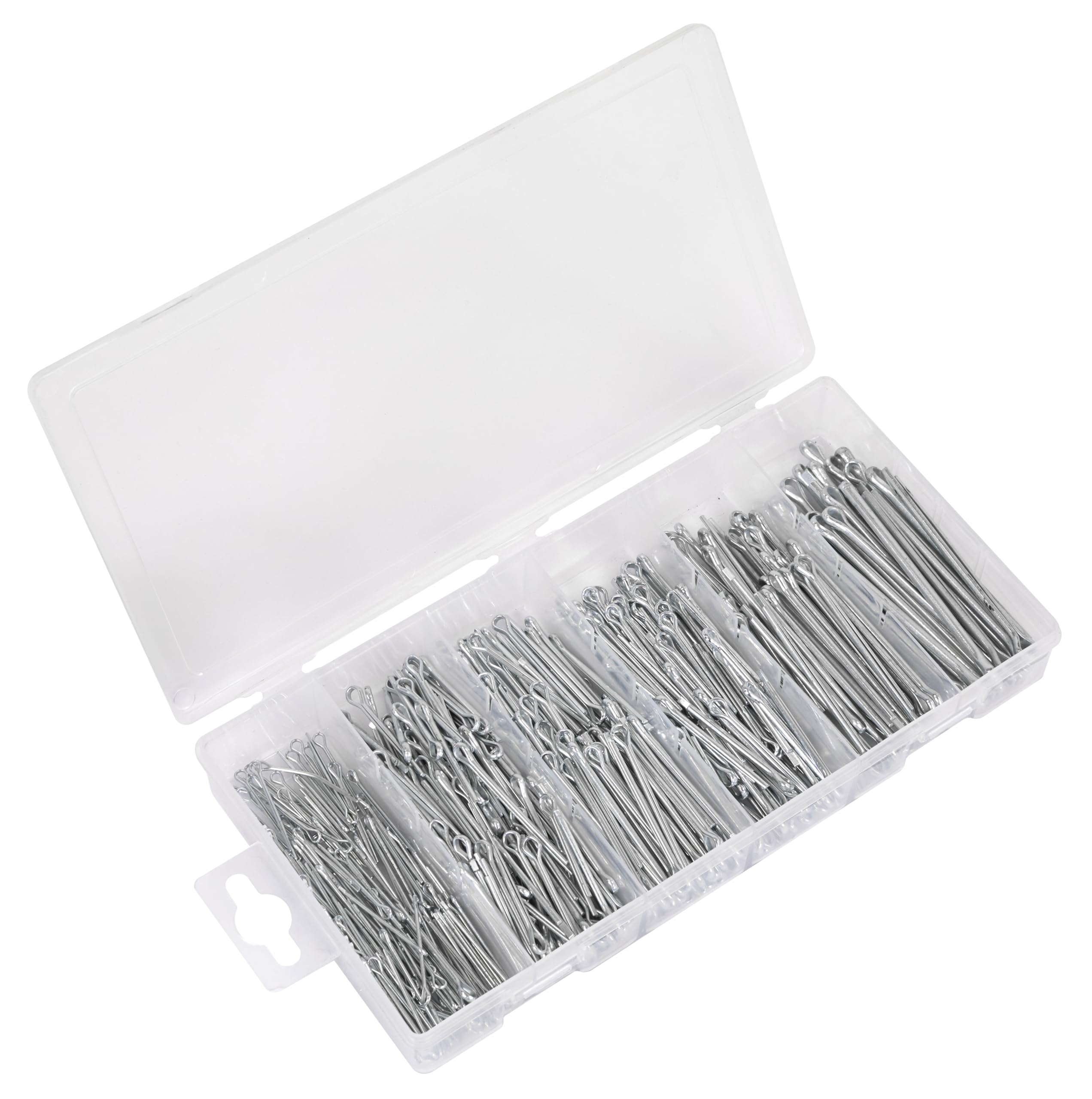 Sealey Split Pin Assortment 555pc Small Sizes Imperial & Metric