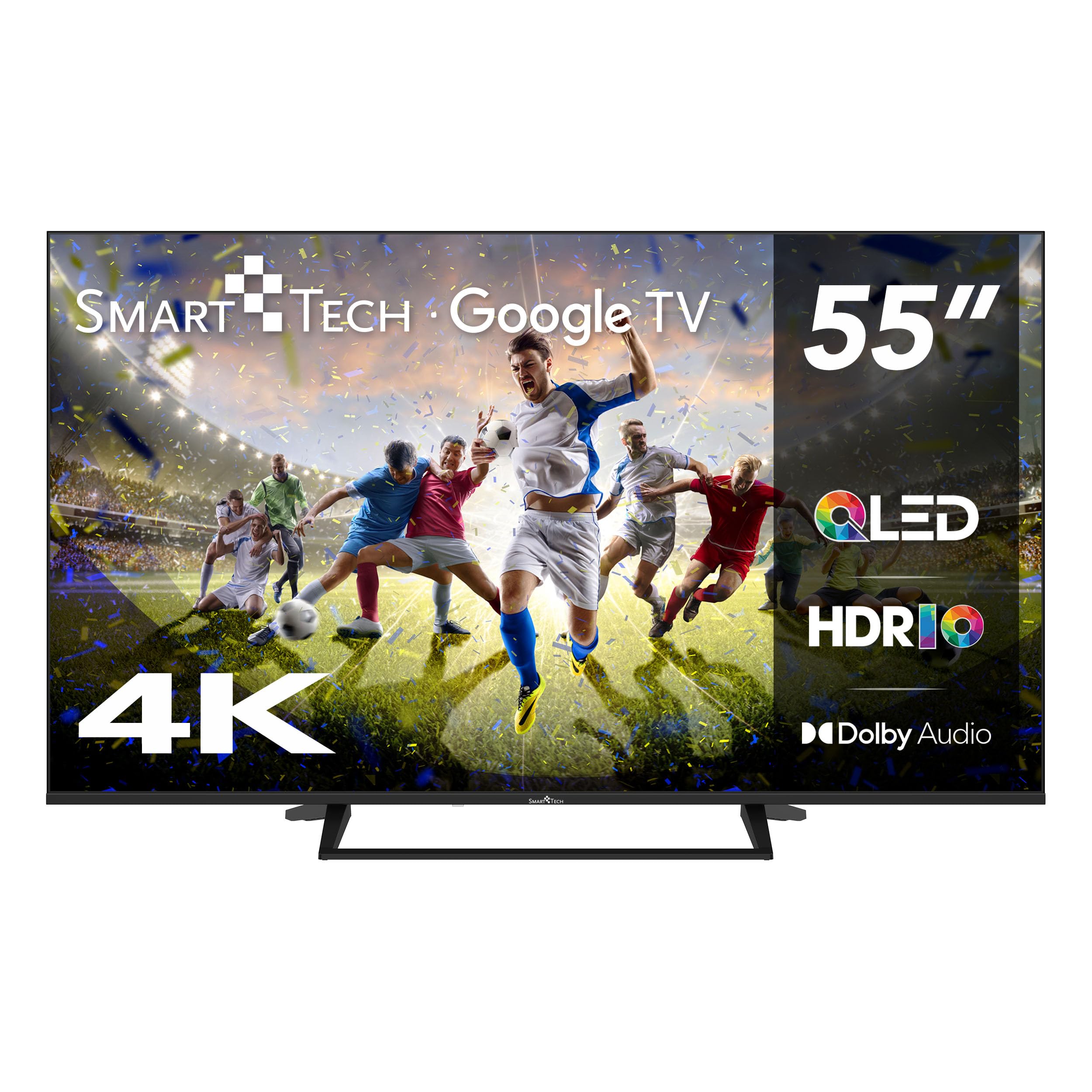 Smart Tech 55 Zoll Fernseher 55QG06K Smart Google TV