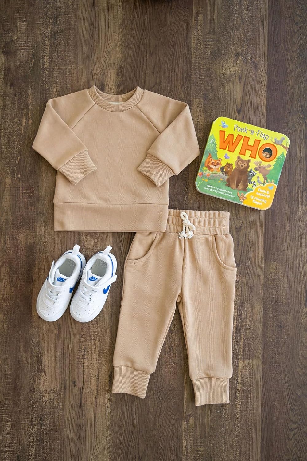 Fall Outfits for Kids and Toddler | Long Sleeve Top and Long Pants Set Baby Sweatsuits - Image 4