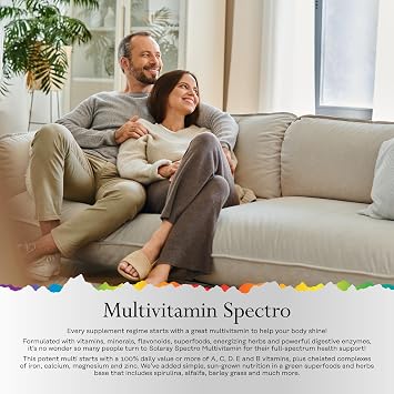 Solaray Spectro Multivitamin for Men & Women, 30 Vitamins & Minerals