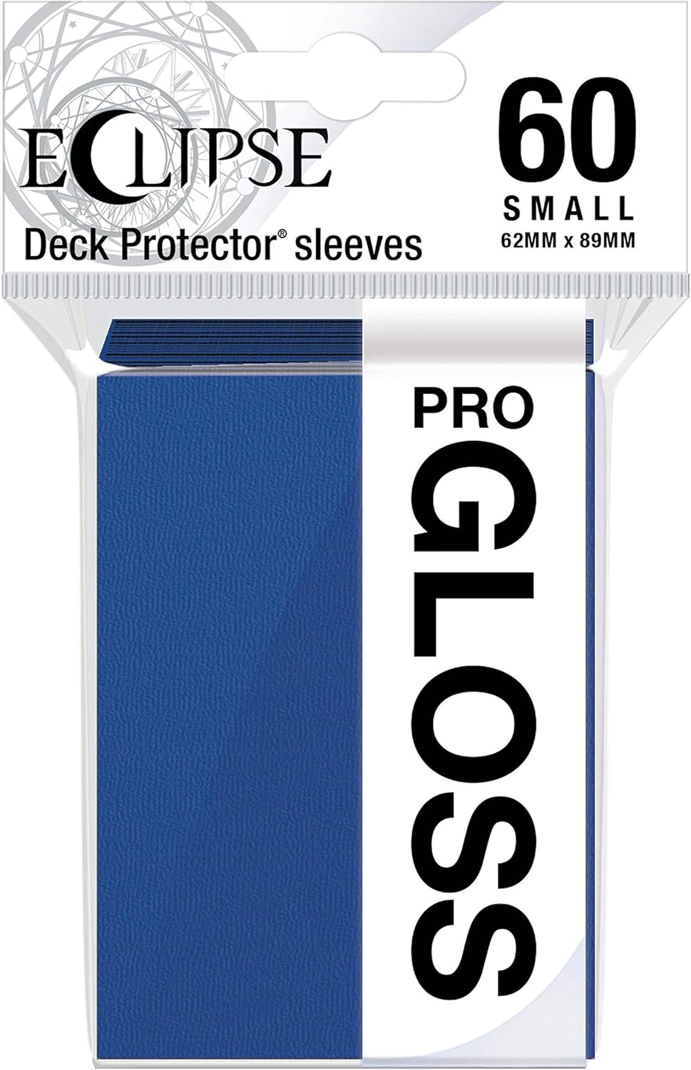 Ultra Pro E-15624 Eclipse Gloss Small Sleeves 60 Pack-Arctic White