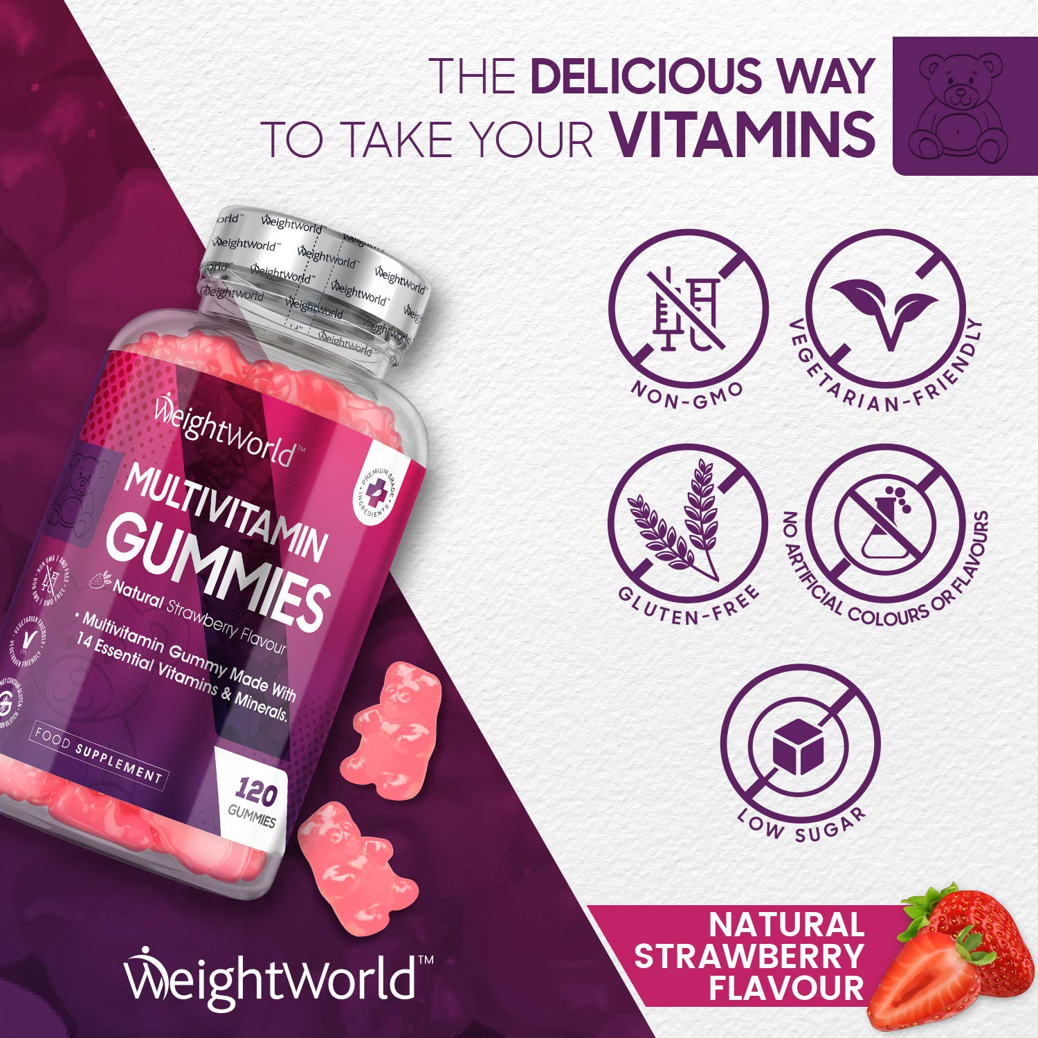 Multivitamin Gummies For Adults 120 Chewable Vitamin Gummies 14