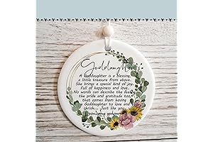 Goddaughter Christmas Ornament from Godparents 2023: A Cherished Keepsake