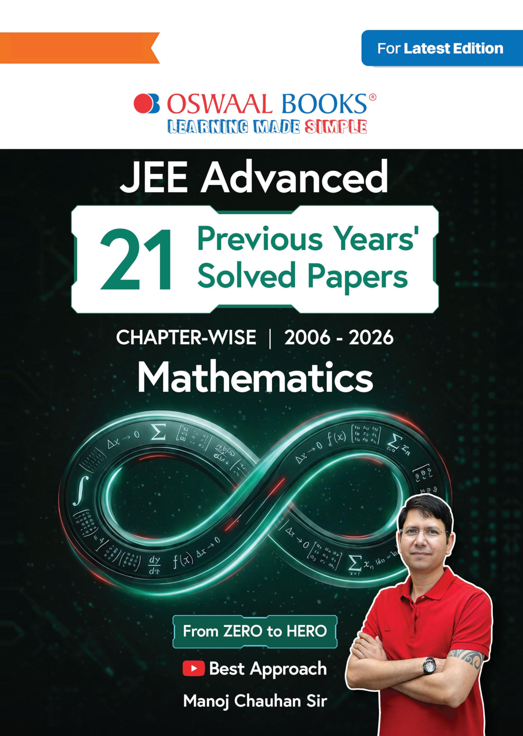 Buy Oswaal JEE Advanced Mathematics | Chapter-wise 21 Previous