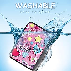 YR Seat Belt Cover for Kids, Soft Comfort Seat Belt Cushion for Children, Cute Cartoon Pattern Car Seat Belt Pads Cover for Girls and Boys, 1 Pack, Pop Pink