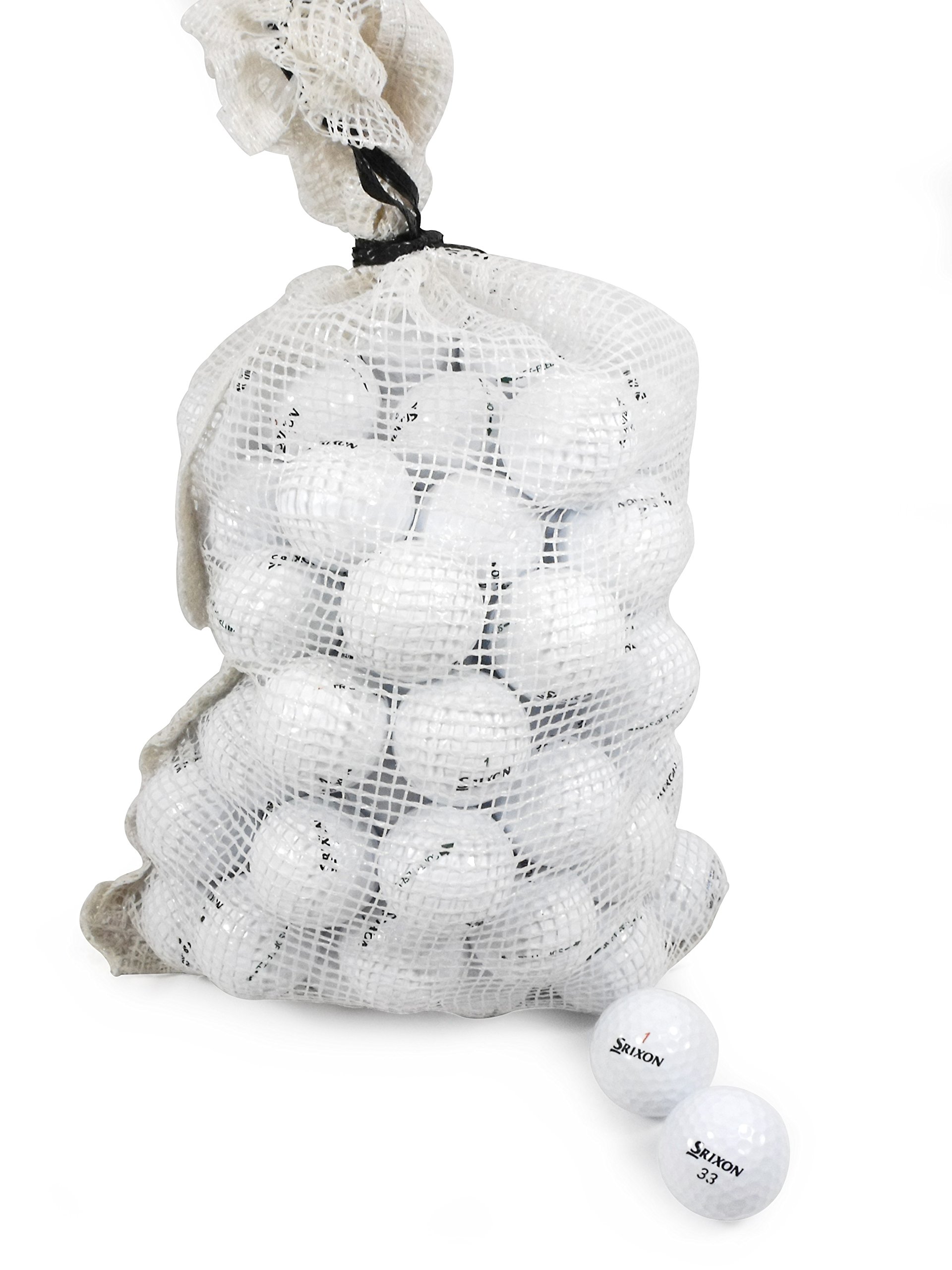 Srixon Recycled B/C Grade Golf Balls In Onion Mesh Bag (72 Piece), Assorted