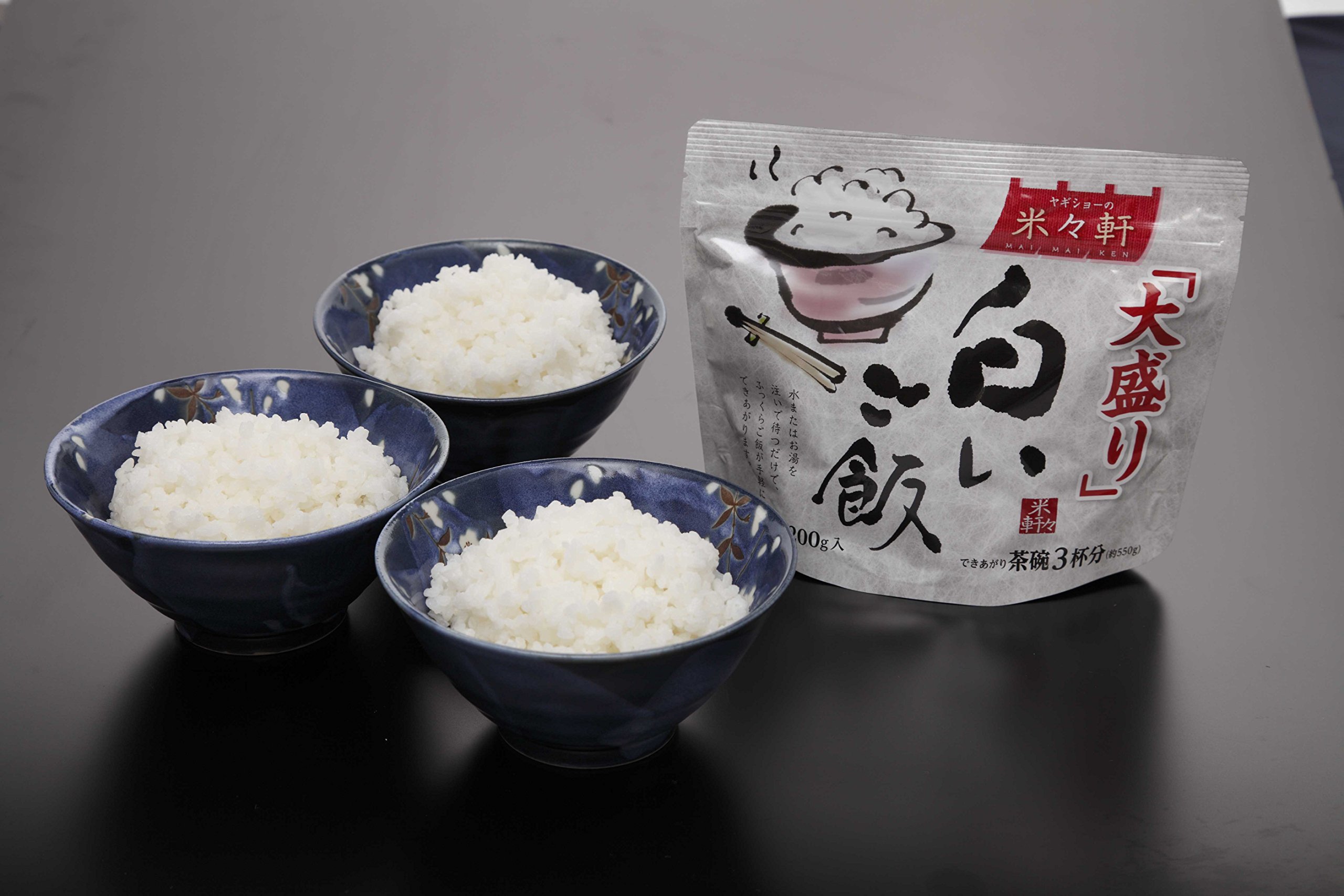 Amazon | アルファ化米 大盛り白いご飯 200グラム 20食セット