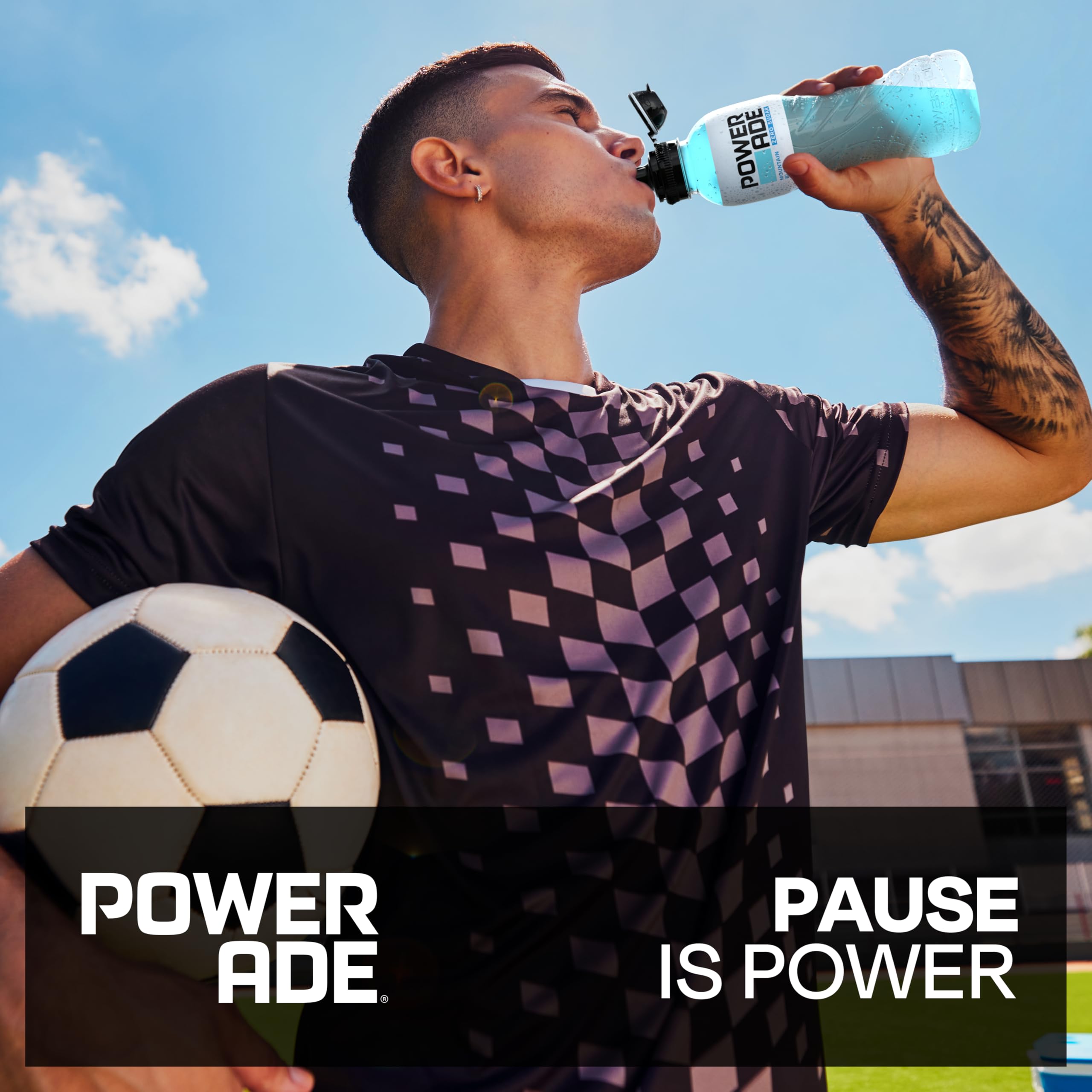 Powerade Ice Storm Zero Isotonic Drink - 50 Cl.