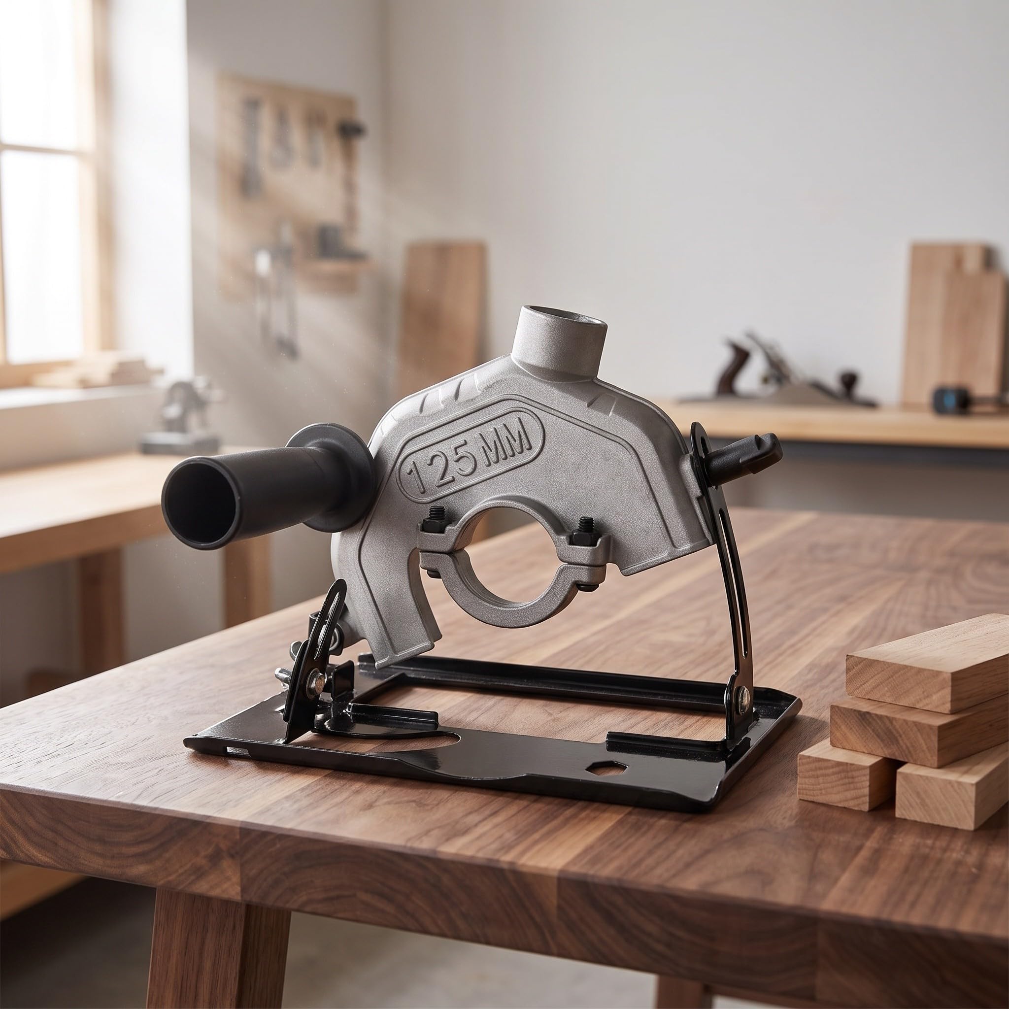 Soporte Angular Conversión Corte, Amoladora de Madera
