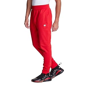 Champion Men's Reverse Weave Joggers, C Logo