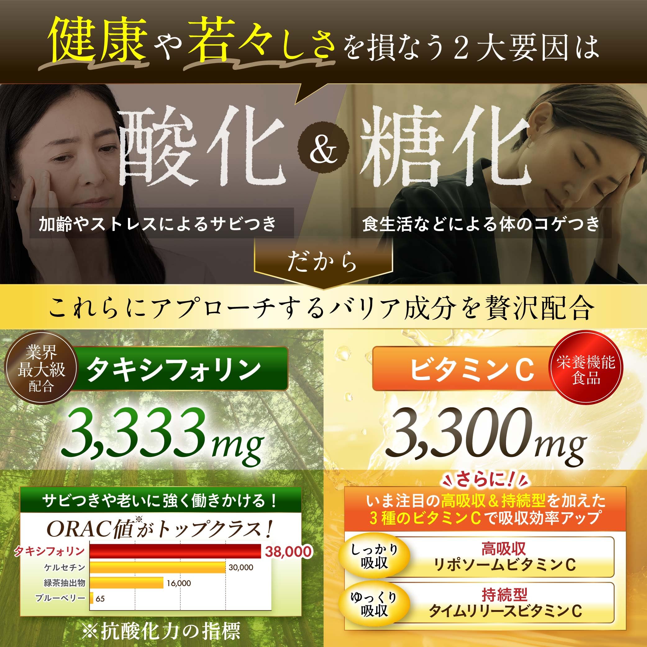 Amazon.co.jp: 【業界最高水準量タキシフォリン3333mg配合 