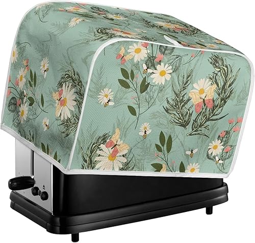 Vista 70 de Cubierta para tostadora de cocina, protector para hornear se adapta a la mayoría de tostadoras estándar de 4 rebanadas, mantiene la tostadora libre