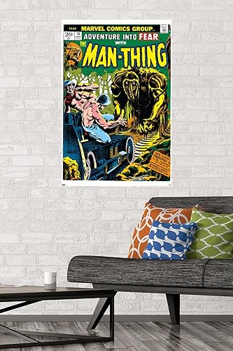 Miniatura 2 de Trends International Marvel Comics Man-Thing #16 - Póster de pared, 34 pulgadas de largo x 22.4 W, versión premium sin marco
