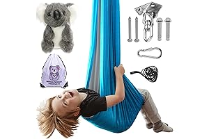MINGLEWOOD Sensory Swing Bundle – Enhance Focus and Relaxation